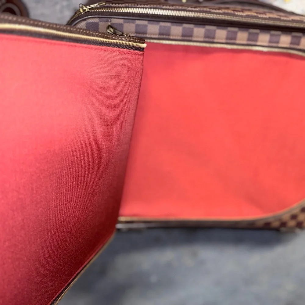 Louis Vuitton Brown Damier Rolling Luggage - Picture 14 of 16